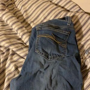light bluw skinny jeans
